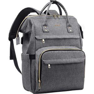 Laptop Backpack for Women Fashion Travel Bags Business Computer Bag, Grey